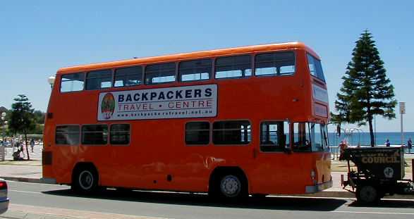 Backpackers Travel Centre Leyland Atlantean PMC